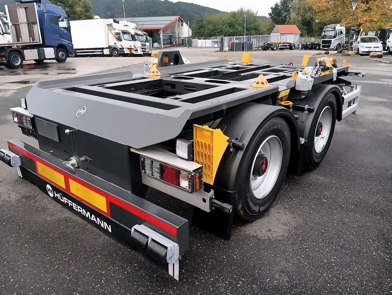 Hüffermann 2-A-MINI-CARRIER SAFETYFIX VERZINKT FULLOPTION - Abrollanhänger/ Absetzanhänger: das Bild 5 Hüffermann 2-A-MINI-CARRIER SAFETYFIX VERZINKT FULLOPTION - Abrollanhänger/ Absetzanhänger: das Bild 5