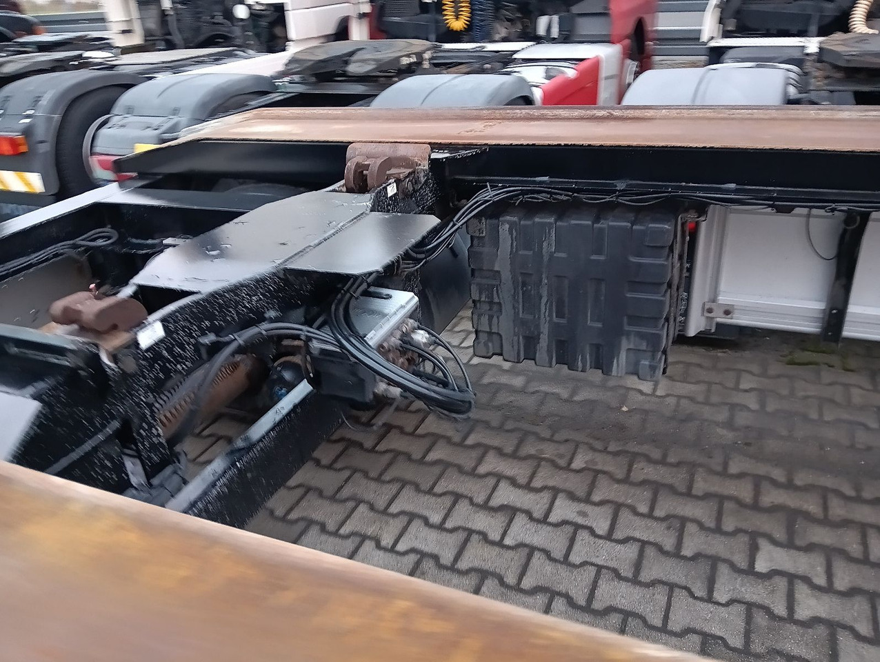 Abrollanhänger/ Absetzanhänger Hüffermann HAR1870 SAF lichtbogenverzinkt4xReifen,BremseNEU: das Bild 14 Abrollanhänger/ Absetzanhänger Hüffermann HAR1870 SAF lichtbogenverzinkt4xReifen,BremseNEU: das Bild 14