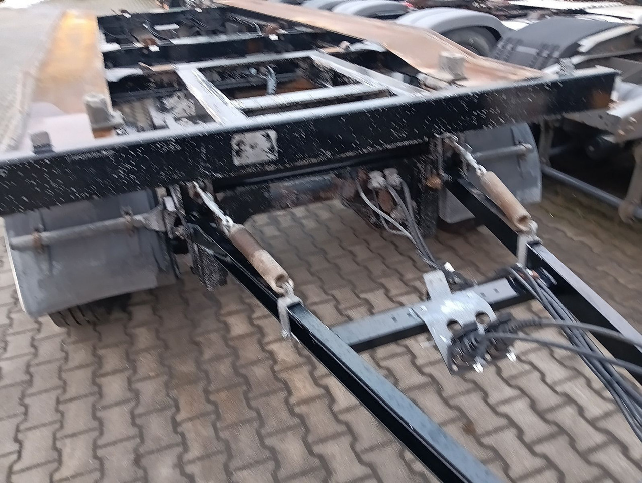 Abrollanhänger/ Absetzanhänger Hüffermann HAR1870 SAF lichtbogenverzinkt4xReifen,BremseNEU: das Bild 6 Abrollanhänger/ Absetzanhänger Hüffermann HAR1870 SAF lichtbogenverzinkt4xReifen,BremseNEU: das Bild 6