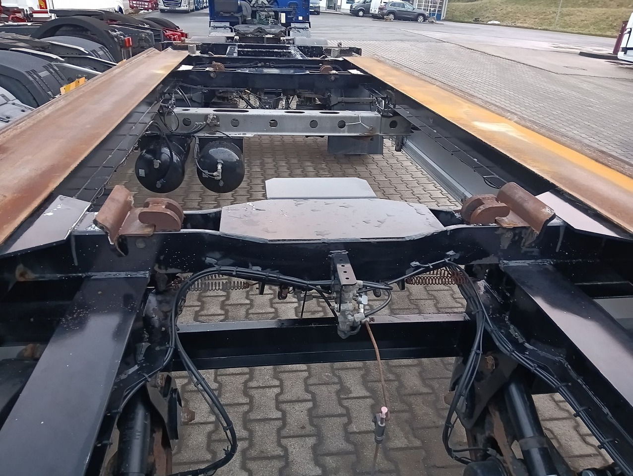 Abrollanhänger/ Absetzanhänger Hüffermann HAR1870 SAF lichtbogenverzinkt4xReifen,BremseNEU: das Bild 24 Abrollanhänger/ Absetzanhänger Hüffermann HAR1870 SAF lichtbogenverzinkt4xReifen,BremseNEU: das Bild 24