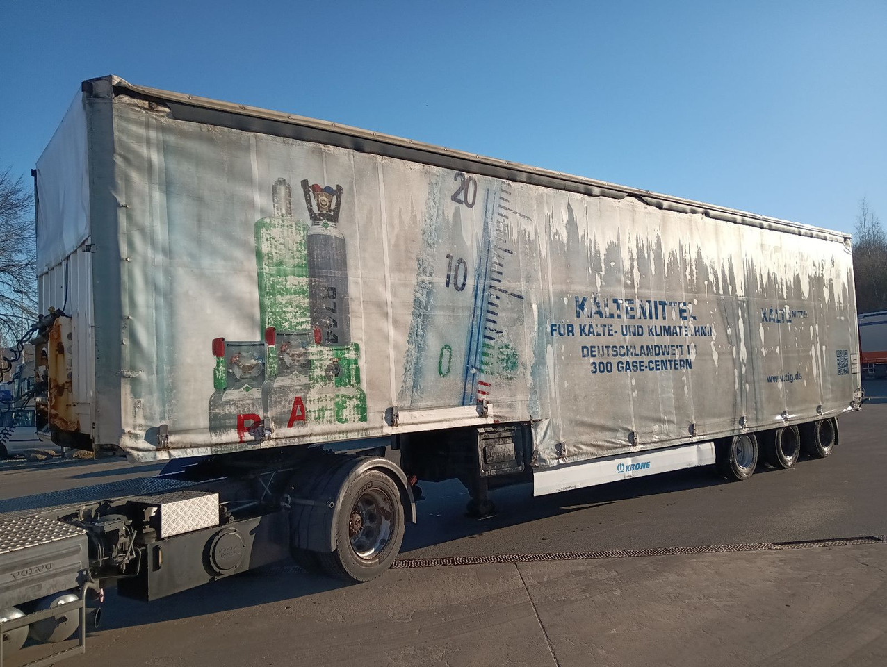 Krone SDP 27 12,2m JUMBO BPW 235/75R17,5 Reifen 90% - Tieflader Auflieger: das Bild 1 Krone SDP 27 12,2m JUMBO BPW 235/75R17,5 Reifen 90% - Tieflader Auflieger: das Bild 1