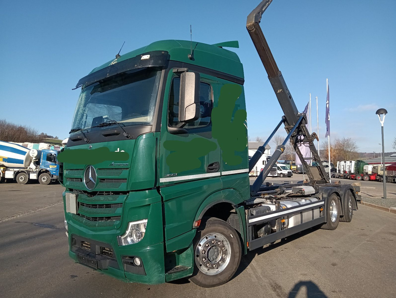 Mercedes-Benz ACTROS 2651 MP5 6x2 MEILLER RETARDER LENKACHS - Abrollkipper: das Bild 2 Mercedes-Benz ACTROS 2651 MP5 6x2 MEILLER RETARDER LENKACHS - Abrollkipper: das Bild 2
