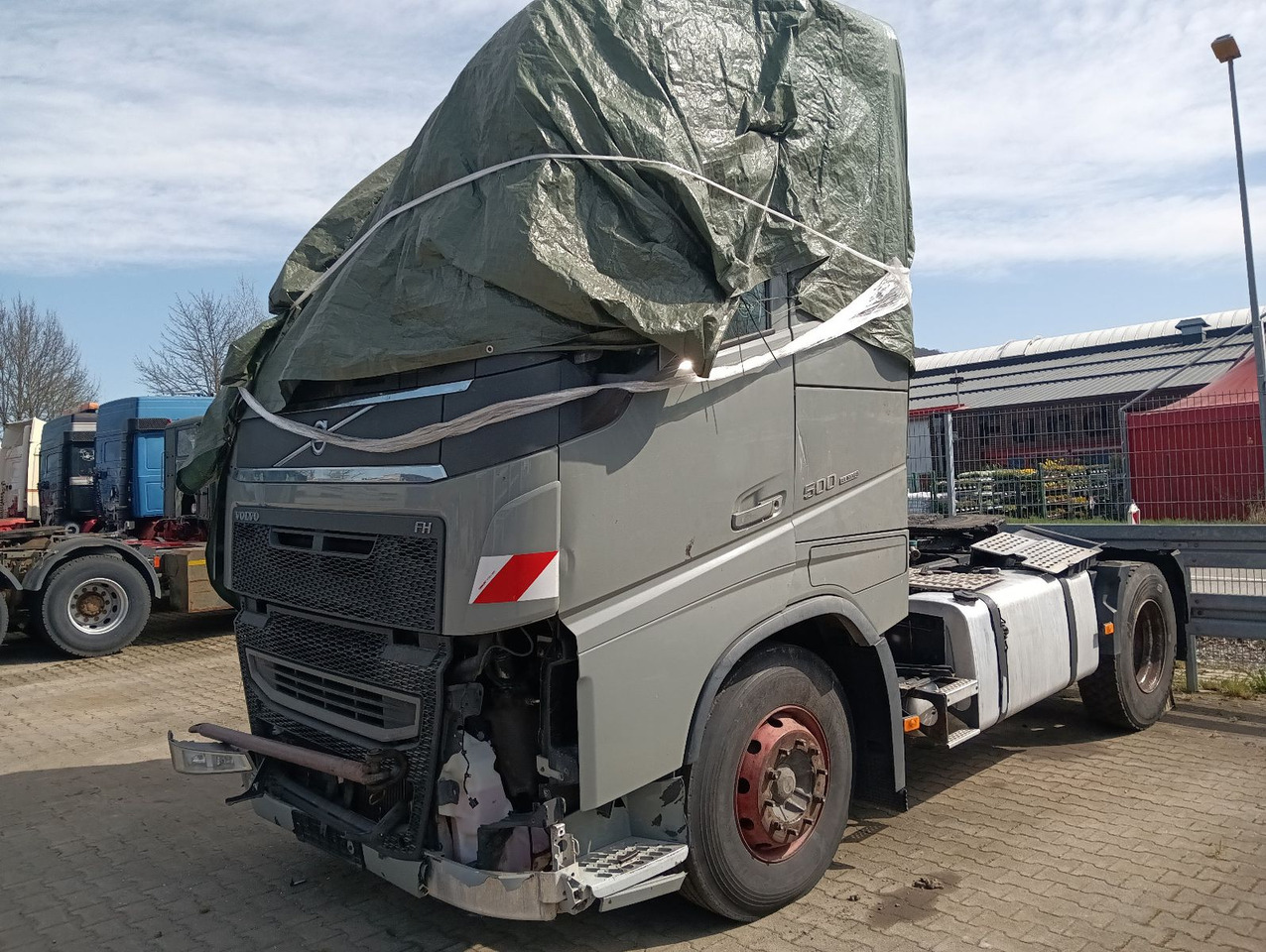 Sattelzugmaschine Volvo FH 500 Globe CRAWLER Hydr.,Luft/Luft Motor läuft: das Bild 8