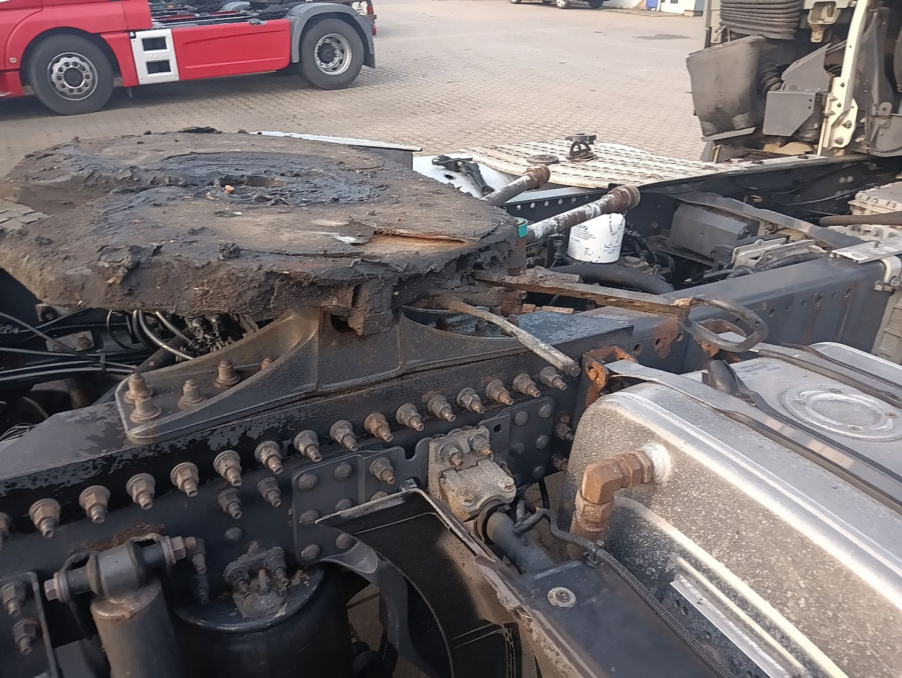 Sattelzugmaschine Volvo FH 500 Globe CRAWLER Hydr.,Luft/Luft Motor läuft: das Bild 15