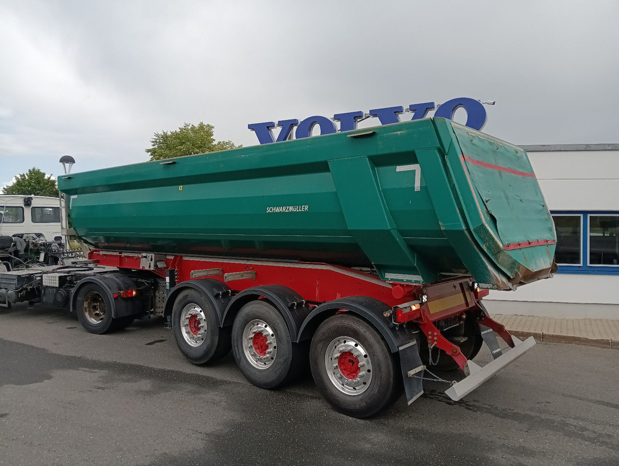 Schwarzmüller 3-A Stahlulde HARDOX ALCOA 25m3 SAF Lift 6180kg - Kipper Auflieger: das Bild 1 Schwarzmüller 3-A Stahlulde HARDOX ALCOA 25m3 SAF Lift 6180kg - Kipper Auflieger: das Bild 1