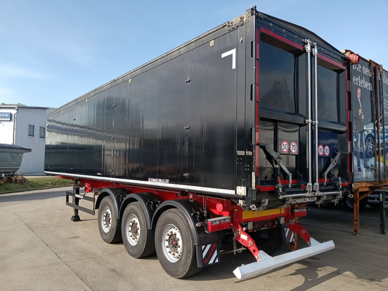 Schwarzmüller K-Serie ALU 54m3 Getreide 6250kg TopZustand - Kipper Auflieger: das Bild 1 Schwarzmüller K-Serie ALU 54m3 Getreide 6250kg TopZustand - Kipper Auflieger: das Bild 1