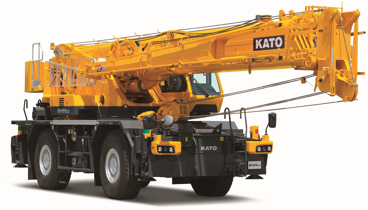 KATO SR-500Lx - 51 Ton Rough Terrain Crane with 13.7 Meter Fully Hydraulic Fly Jib - Geländekran: das Bild 2 KATO SR-500Lx - 51 Ton Rough Terrain Crane with 13.7 Meter Fully Hydraulic Fly Jib - Geländekran: das Bild 2