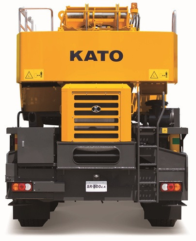 KATO SR-500Lx - 51 Ton Rough Terrain Crane with 13.7 Meter Fully Hydraulic Fly Jib - Geländekran: das Bild 4 KATO SR-500Lx - 51 Ton Rough Terrain Crane with 13.7 Meter Fully Hydraulic Fly Jib - Geländekran: das Bild 4