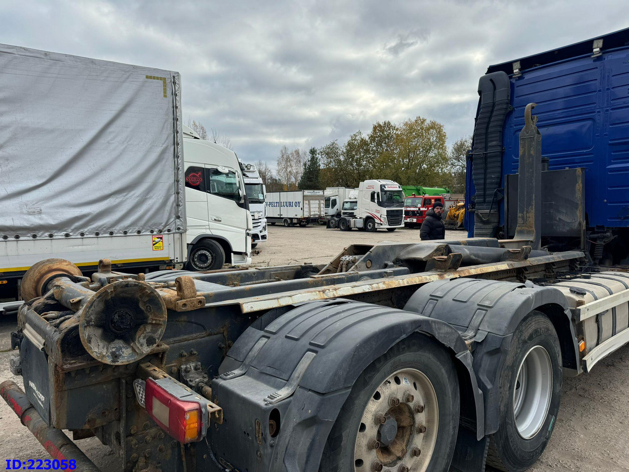 HIAB Multilift XR21S53 - Hakenlift/ Absetzkipper System: das Bild 4 HIAB Multilift XR21S53 - Hakenlift/ Absetzkipper System: das Bild 4