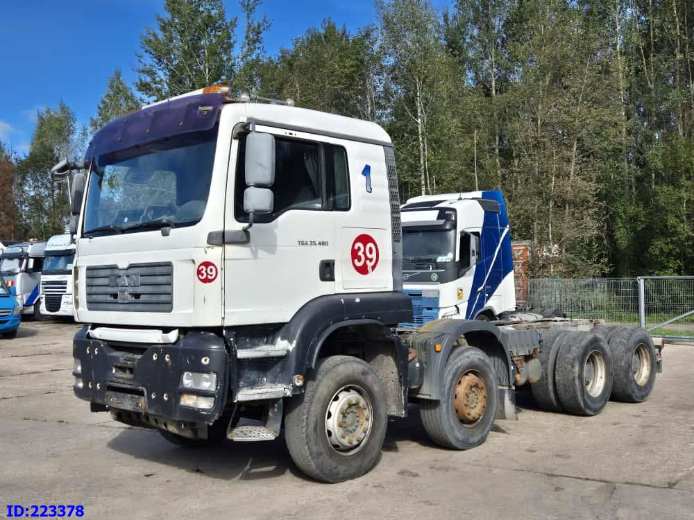 MAN TGA 35.480 8X4 - Full steel - Manual - Fahrgestell LKW: das Bild 1 MAN TGA 35.480 8X4 - Full steel - Manual - Fahrgestell LKW: das Bild 1