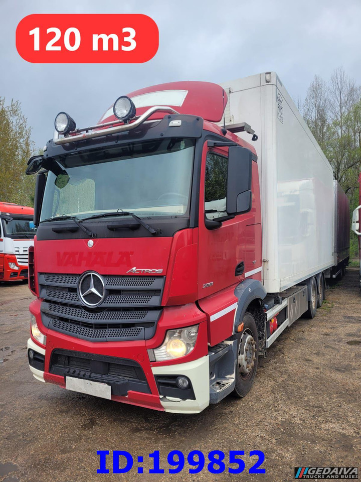 MERCEDES-BENZ Actros 2551 6x2 Euro5 + tilt trailer - Koffer LKW: das Bild 5 MERCEDES-BENZ Actros 2551 6x2 Euro5 + tilt trailer - Koffer LKW: das Bild 5