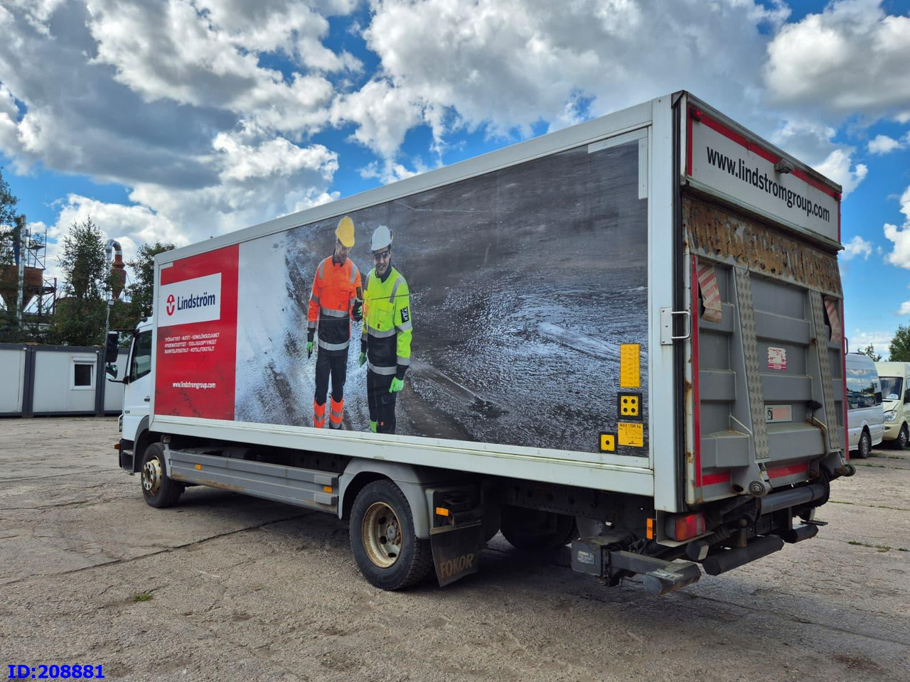 Koffer LKW MERCEDES-BENZ Atego 1224: das Bild 11