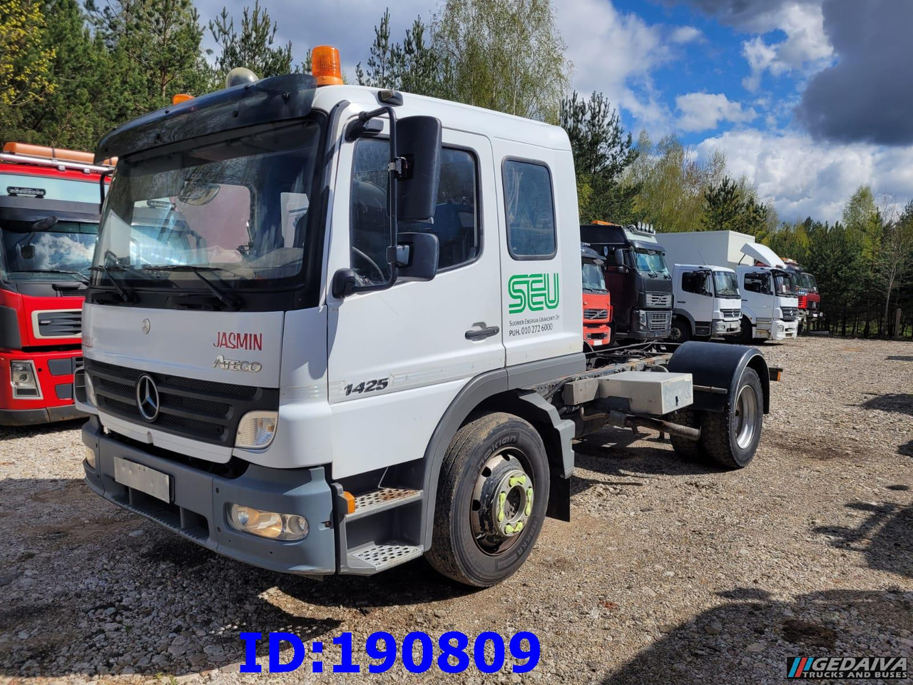 MERCEDES-BENZ Atego 1425 - Fahrgestell LKW: das Bild 1 MERCEDES-BENZ Atego 1425 - Fahrgestell LKW: das Bild 1