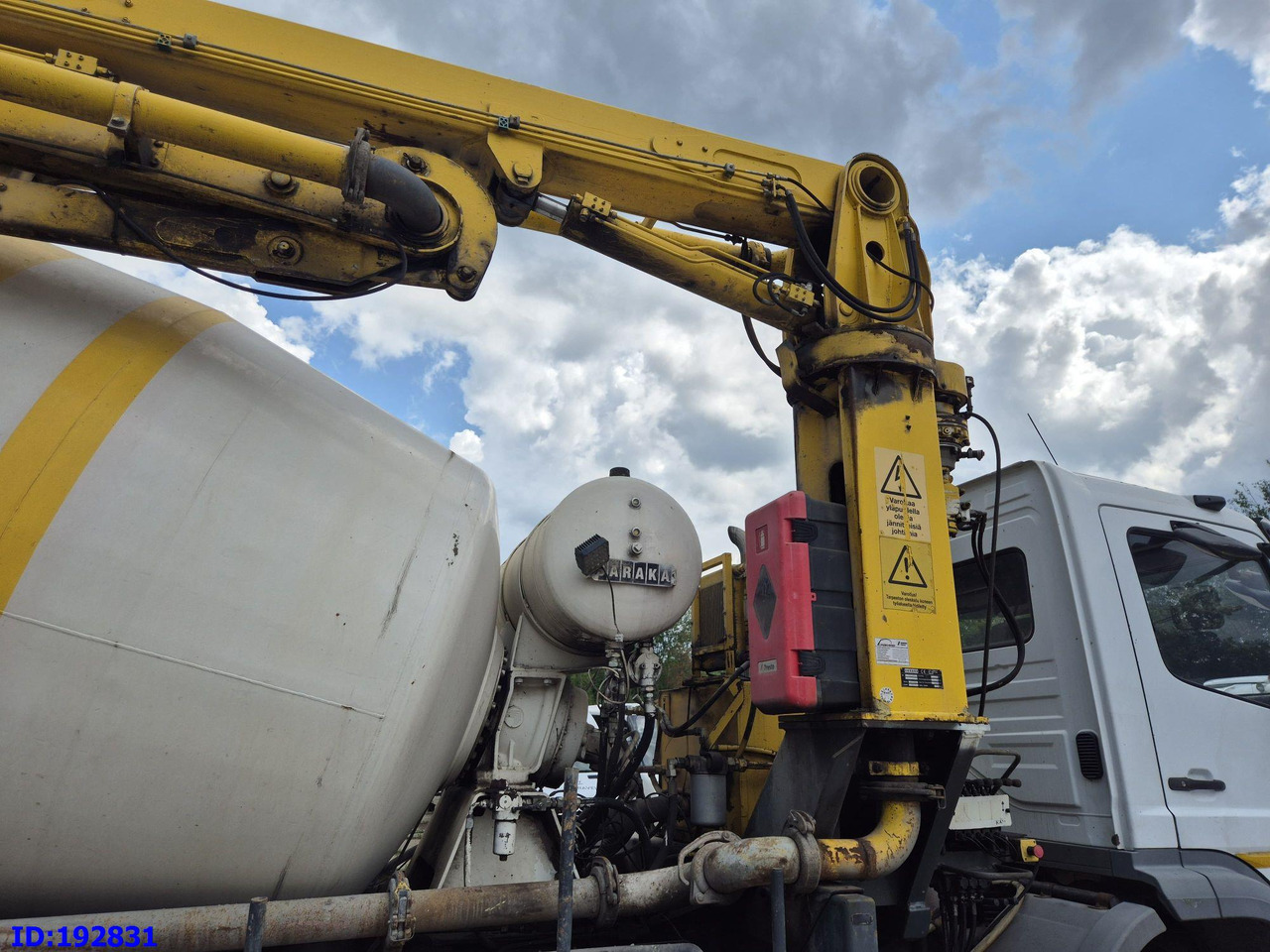 MERCEDES-BENZ Atego 2628 6x4 Schwing 17m 9m3 - Betonpumpe: das Bild 5 MERCEDES-BENZ Atego 2628 6x4 Schwing 17m 9m3 - Betonpumpe: das Bild 5