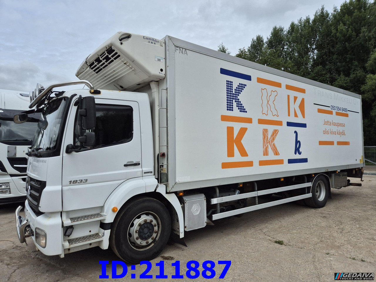 MERCEDES-BENZ Axor 1833 - Manual - Kühlkoffer LKW: das Bild 1 MERCEDES-BENZ Axor 1833 - Manual - Kühlkoffer LKW: das Bild 1