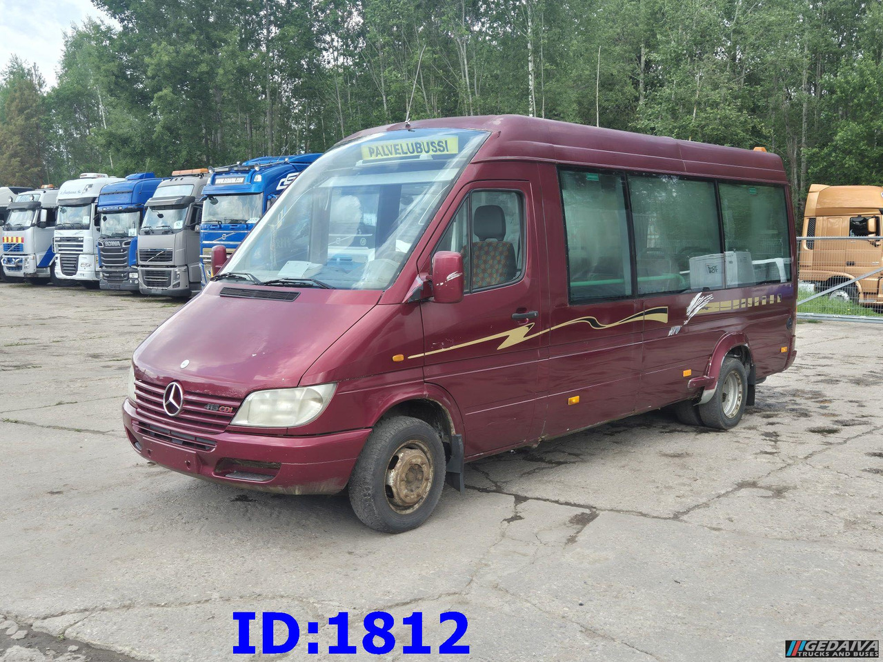 MERCEDES-BENZ Sprinter 413 - 17 Place - Kleinbus, Personentransporter: das Bild 3 MERCEDES-BENZ Sprinter 413 - 17 Place - Kleinbus, Personentransporter: das Bild 3