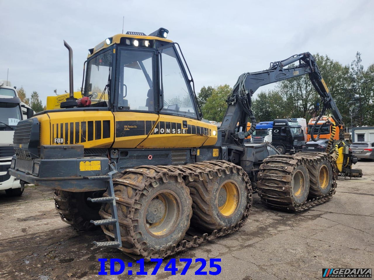 PONSSE FOX 8W - Harvester: das Bild 4 PONSSE FOX 8W - Harvester: das Bild 4