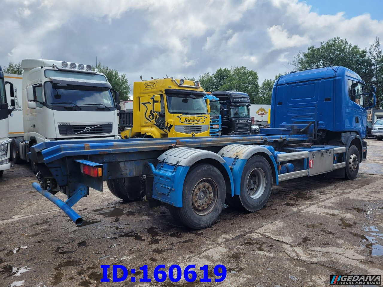 SCANIA 124 420 6x2 Manual Retarder - Fahrgestell LKW: das Bild 5 SCANIA 124 420 6x2 Manual Retarder - Fahrgestell LKW: das Bild 5
