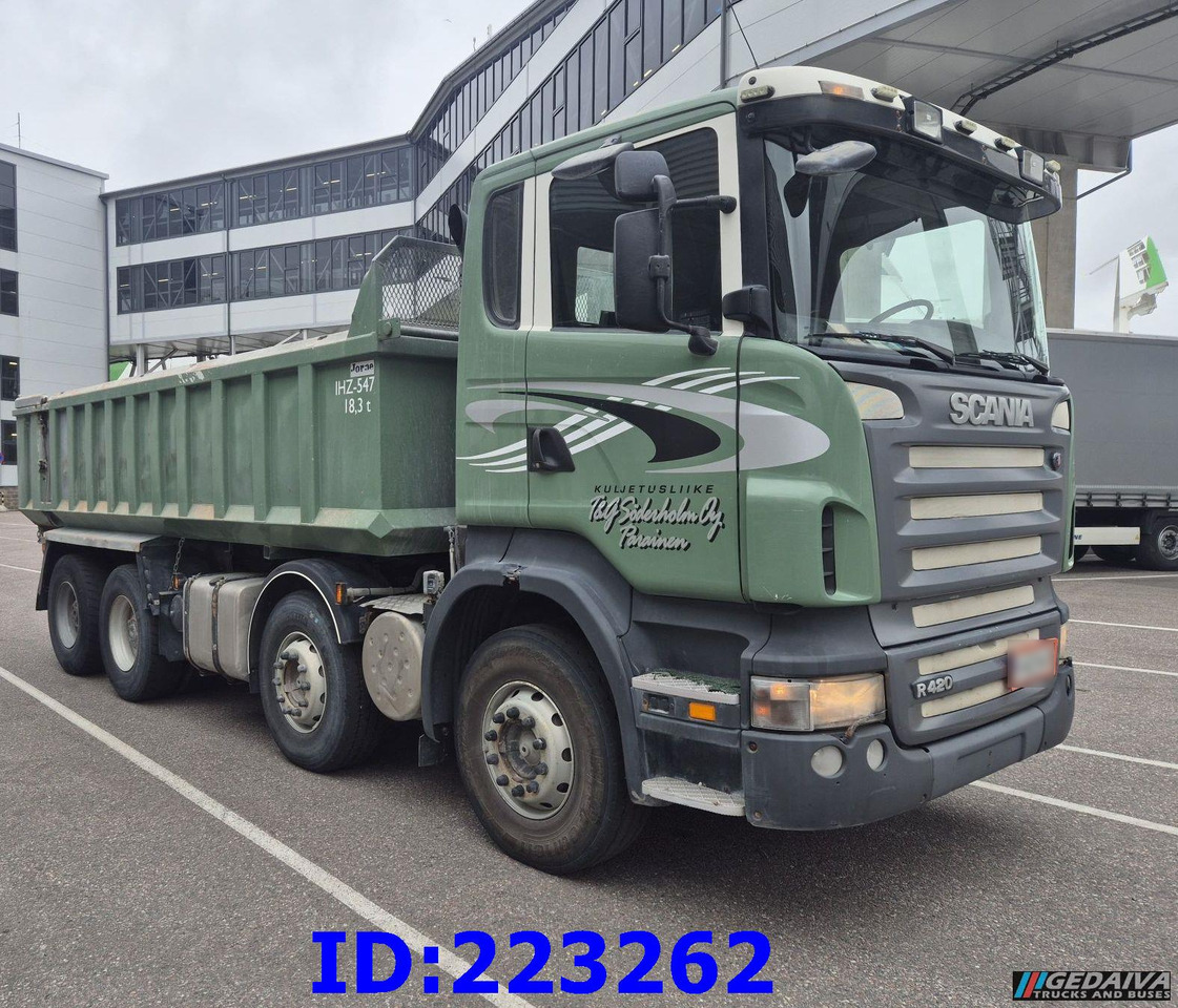SCANIA R420 8X4 - Kipper: das Bild 4 SCANIA R420 8X4 - Kipper: das Bild 4