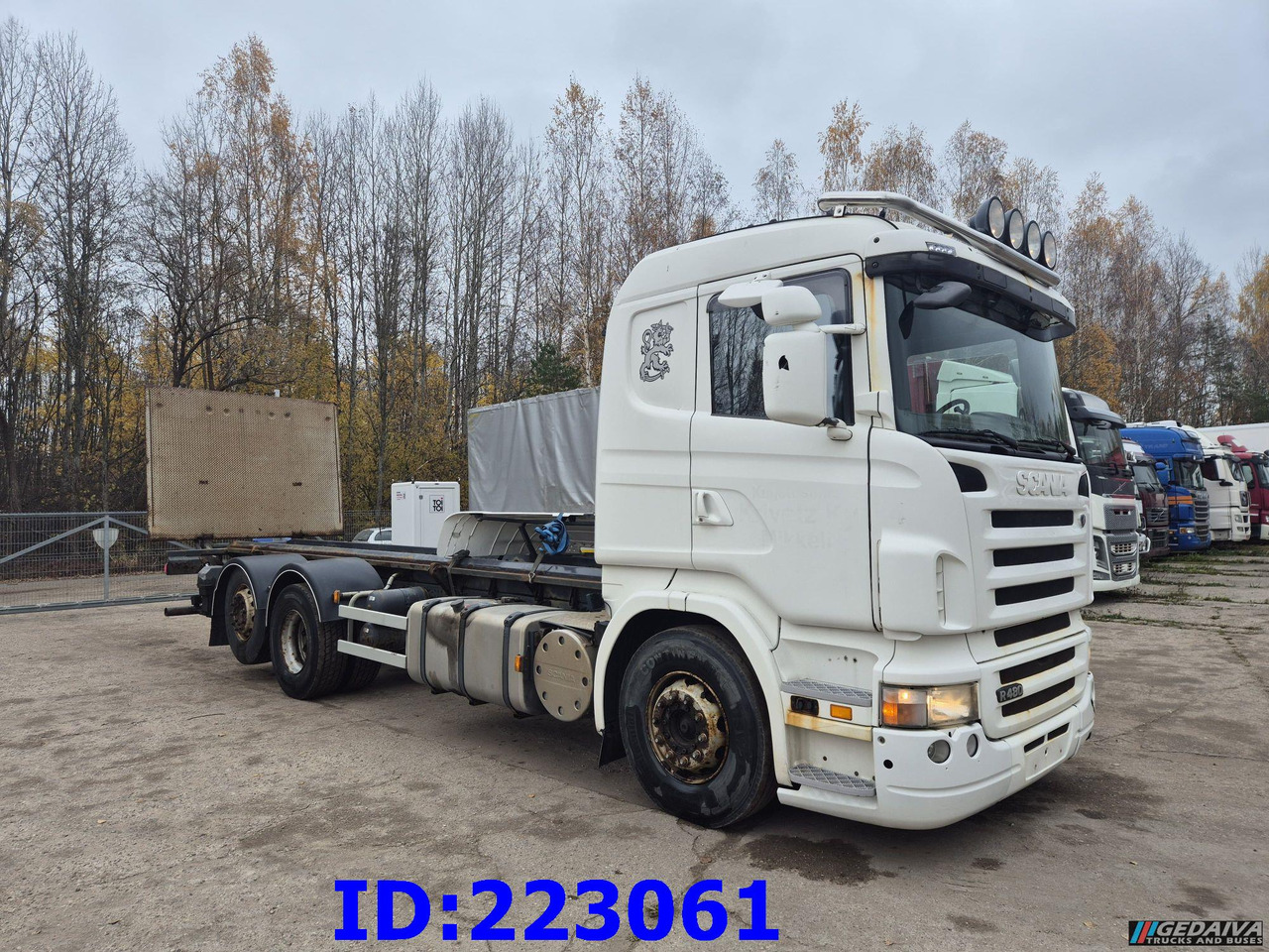 SCANIA R480 6X2 3 Pedals - Fahrgestell LKW: das Bild 4 SCANIA R480 6X2 3 Pedals - Fahrgestell LKW: das Bild 4