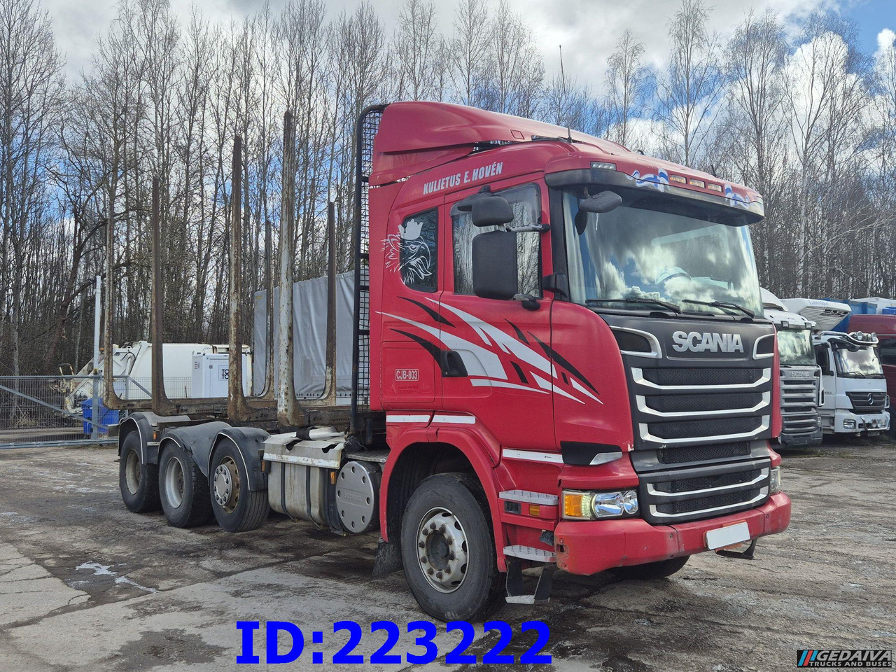 SCANIA R620 - 8x4 - Steering axle - Holztransporter: das Bild 4 SCANIA R620 - 8x4 - Steering axle - Holztransporter: das Bild 4