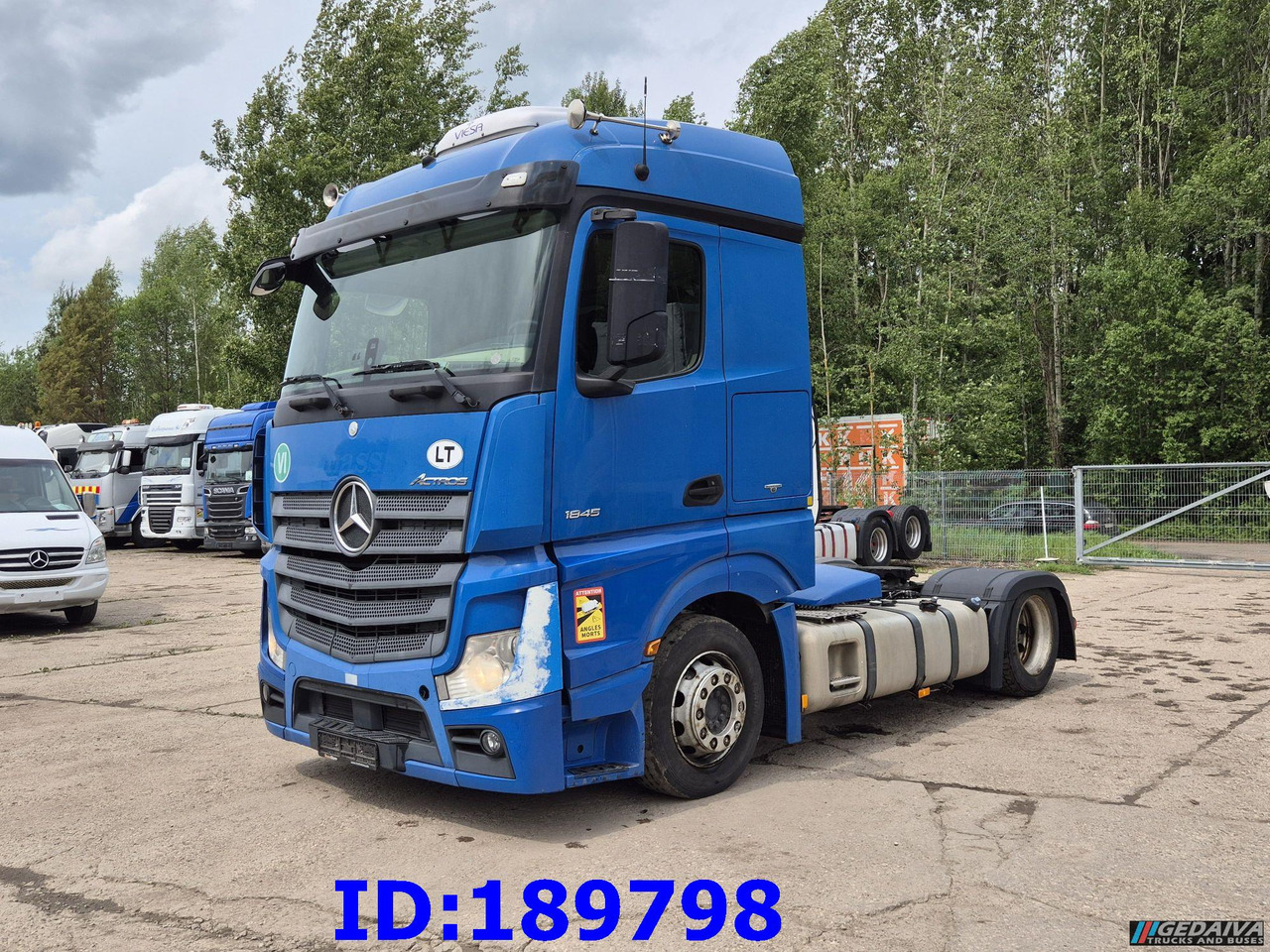 MERCEDES-BENZ Actros 1845 - Euro6 - Sattelzugmaschine: das Bild 4 MERCEDES-BENZ Actros 1845 - Euro6 - Sattelzugmaschine: das Bild 4
