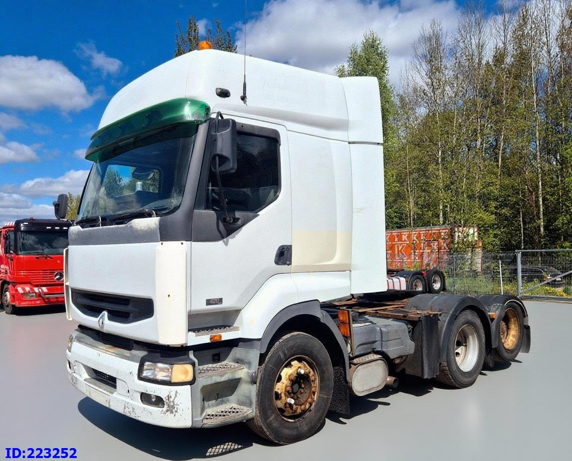 RENAULT Premium 420 6x2 Manual - Sattelzugmaschine: das Bild 1 RENAULT Premium 420 6x2 Manual - Sattelzugmaschine: das Bild 1