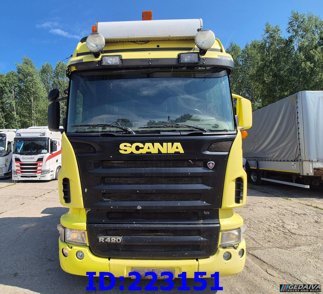 SCANIA R420 6x2 + Crane Palfinger PK23500 + Remote control - Sattelzugmaschine: das Bild 2 SCANIA R420 6x2 + Crane Palfinger PK23500 + Remote control - Sattelzugmaschine: das Bild 2
