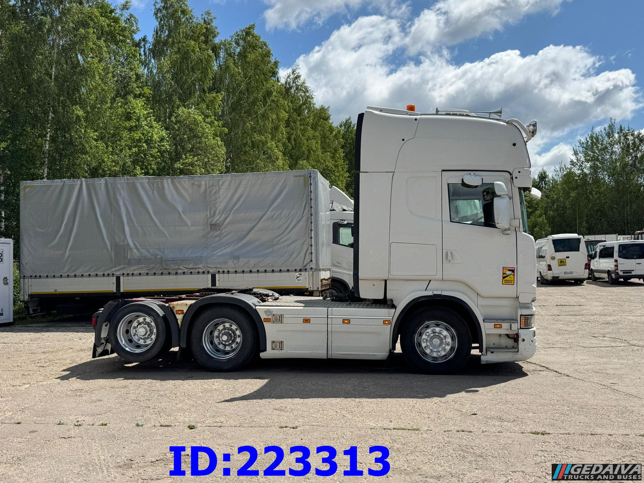 SCANIA R580 6x2 Euro6 Retarder - Sattelzugmaschine: das Bild 4 SCANIA R580 6x2 Euro6 Retarder - Sattelzugmaschine: das Bild 4
