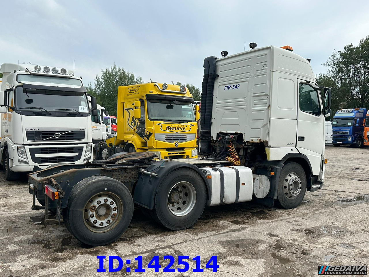 VOLVO FH12 420HP 6x2 Manual - Sattelzugmaschine: das Bild 3 VOLVO FH12 420HP 6x2 Manual - Sattelzugmaschine: das Bild 3