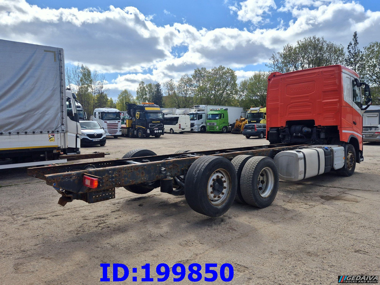 VOLVO FH13 540HP 6x2 Euro6 - Fahrgestell LKW: das Bild 5 VOLVO FH13 540HP 6x2 Euro6 - Fahrgestell LKW: das Bild 5