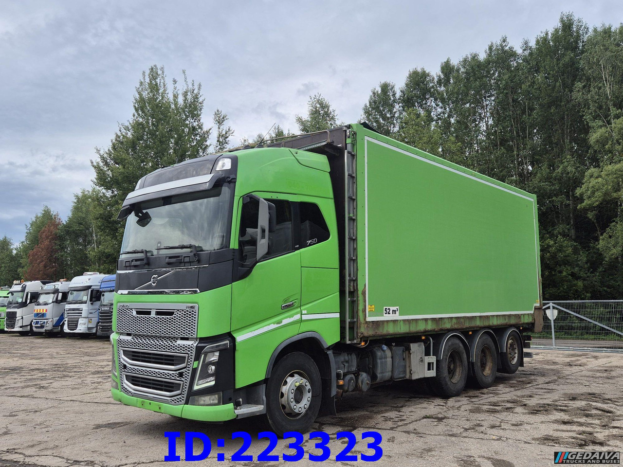 VOLVO FH16 750HP - 8x4 -Big Axles - Koffer LKW: das Bild 1 VOLVO FH16 750HP - 8x4 -Big Axles - Koffer LKW: das Bild 1