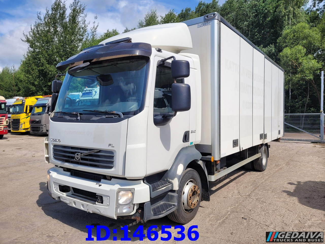 VOLVO FL 240HP - 4x2 - Manual - Euro5 - Koffer LKW: das Bild 1 VOLVO FL 240HP - 4x2 - Manual - Euro5 - Koffer LKW: das Bild 1