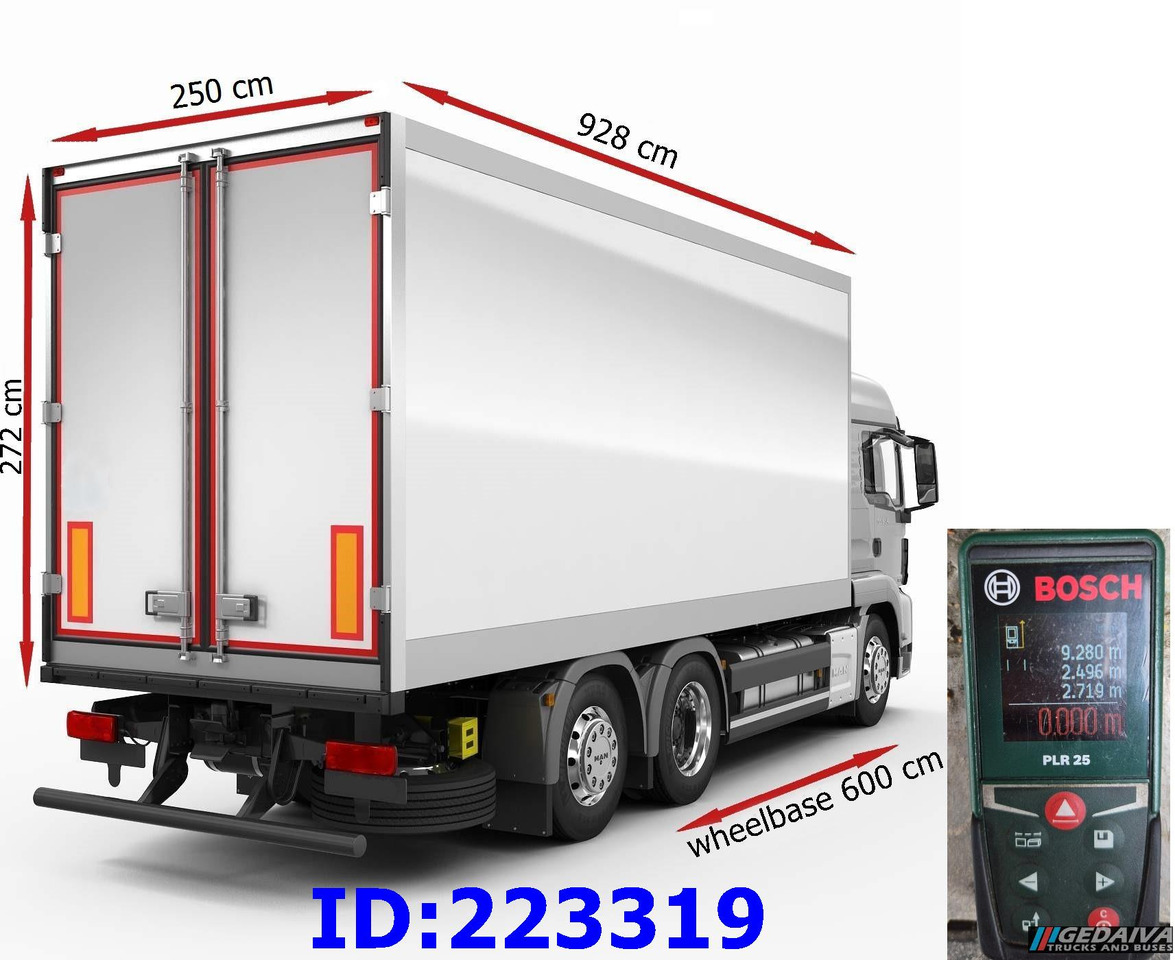 Kühlkoffer LKW VOLVO FM13 380HP 6x2 Euro5 - Open side box: das Bild 6