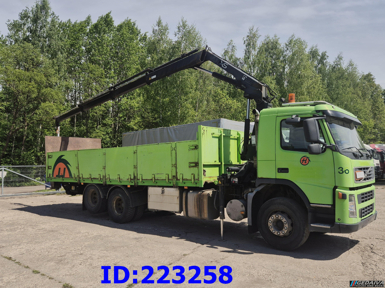 VOLVO FM9 300HP 6x2 + HIAB 144B -3 CL - Pritsche LKW: das Bild 4 VOLVO FM9 300HP 6x2 + HIAB 144B -3 CL - Pritsche LKW: das Bild 4