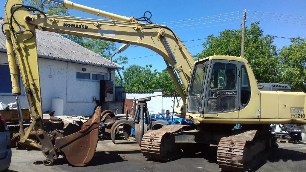 Komatsu PC 210 - Kettenbagger: das Bild 1 Komatsu PC 210 - Kettenbagger: das Bild 1