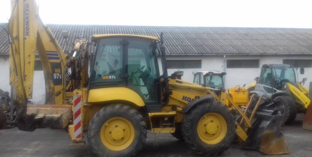Komatsu WB 97 S - Baggerlader: das Bild 1 Komatsu WB 97 S - Baggerlader: das Bild 1
