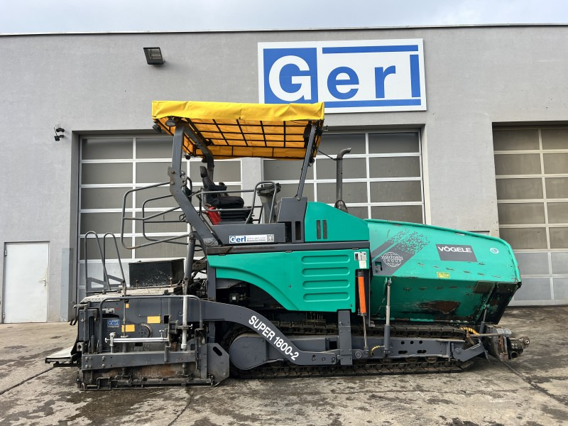 Vögele Super 1800-2 Typ 11.82 (111325) - Asphaltfertiger/ Straßenfertiger: das Bild 4 Vögele Super 1800-2 Typ 11.82 (111325) - Asphaltfertiger/ Straßenfertiger: das Bild 4