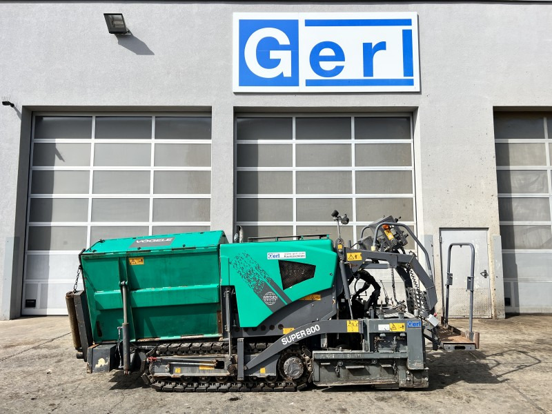 Vögele Super 800 Typ.07.90 (110958) - Asphaltfertiger/ Straßenfertiger: das Bild 1 Vögele Super 800 Typ.07.90 (110958) - Asphaltfertiger/ Straßenfertiger: das Bild 1