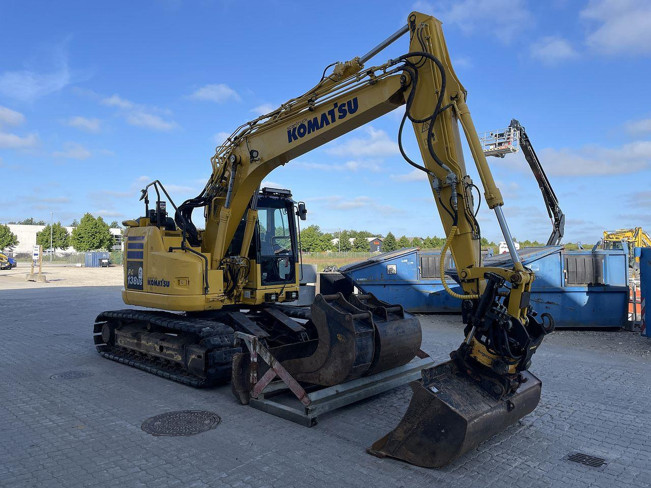 Komatsu PC138US-11 - Kettenbagger: das Bild 5 Komatsu PC138US-11 - Kettenbagger: das Bild 5
