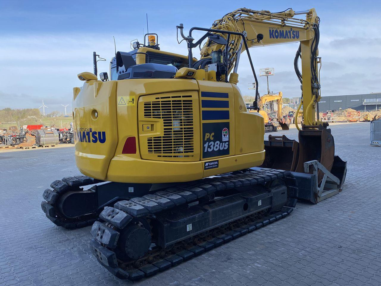 Komatsu PC138US-11 - Kettenbagger: das Bild 4 Komatsu PC138US-11 - Kettenbagger: das Bild 4