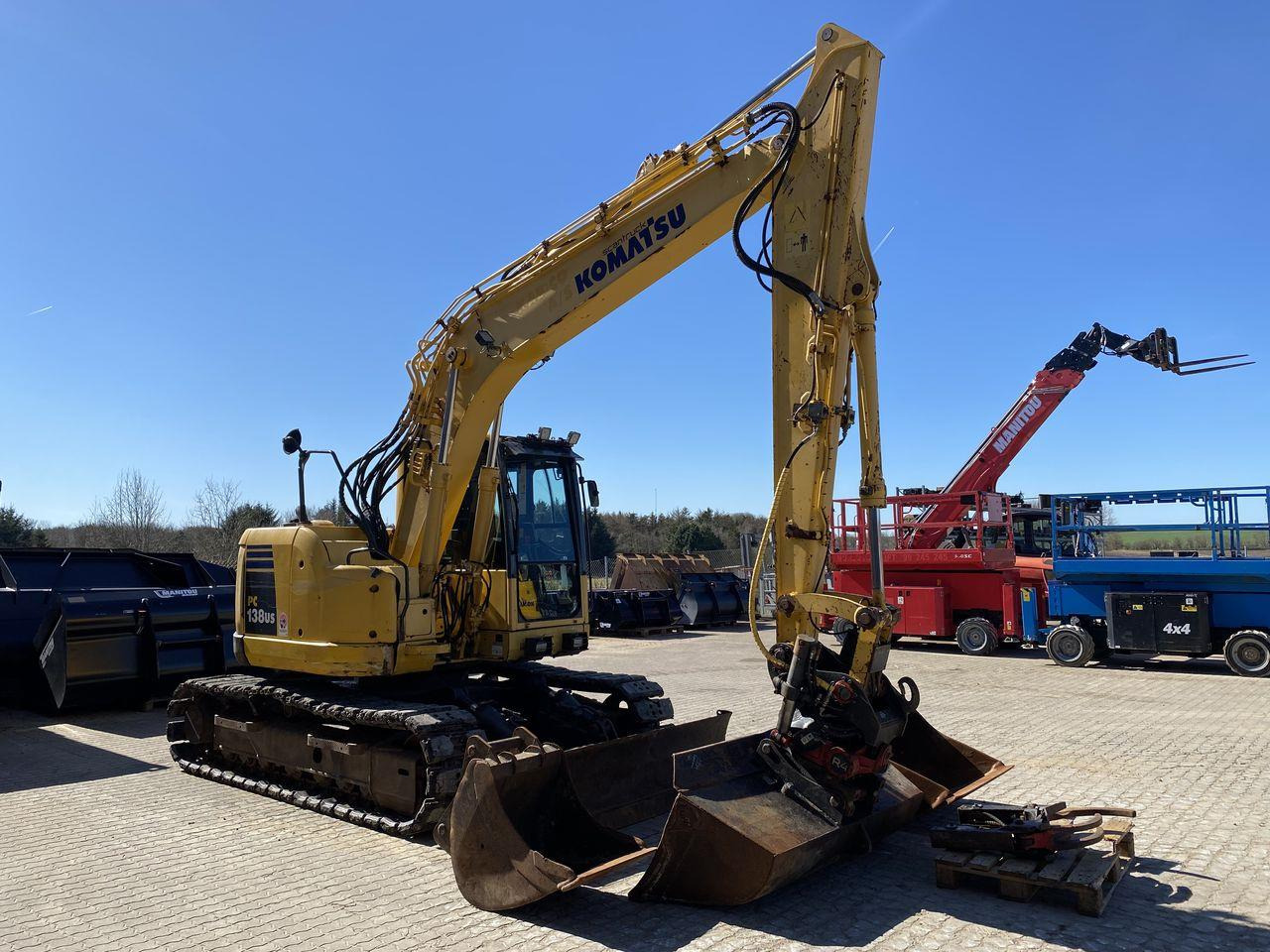 Komatsu PC138US-8 - Kettenbagger: das Bild 5 Komatsu PC138US-8 - Kettenbagger: das Bild 5