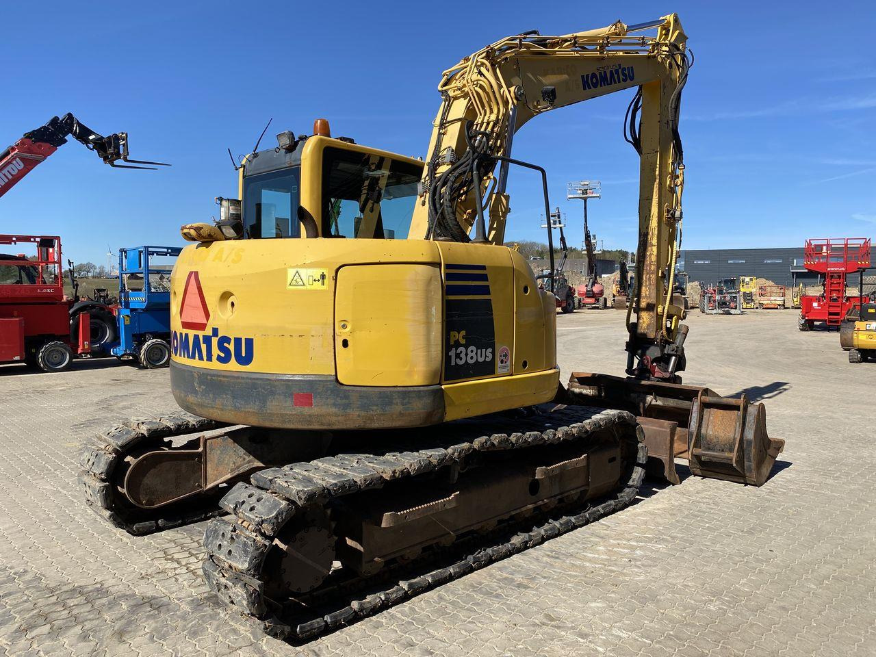 Komatsu PC138US-8 - Kettenbagger: das Bild 4 Komatsu PC138US-8 - Kettenbagger: das Bild 4