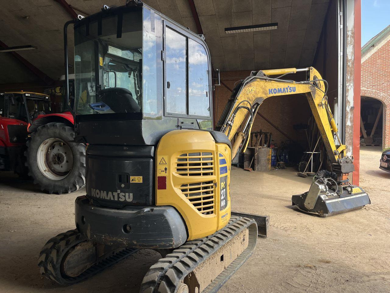 Komatsu PC27MR-2 - Minibagger: das Bild 2 Komatsu PC27MR-2 - Minibagger: das Bild 2