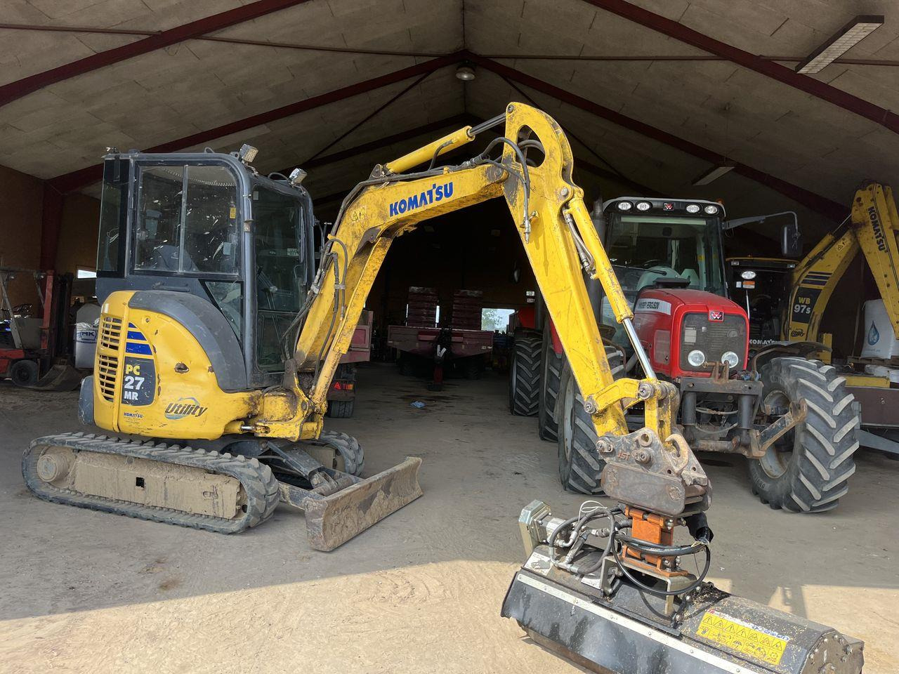 Komatsu PC27MR-2 - Minibagger: das Bild 1 Komatsu PC27MR-2 - Minibagger: das Bild 1