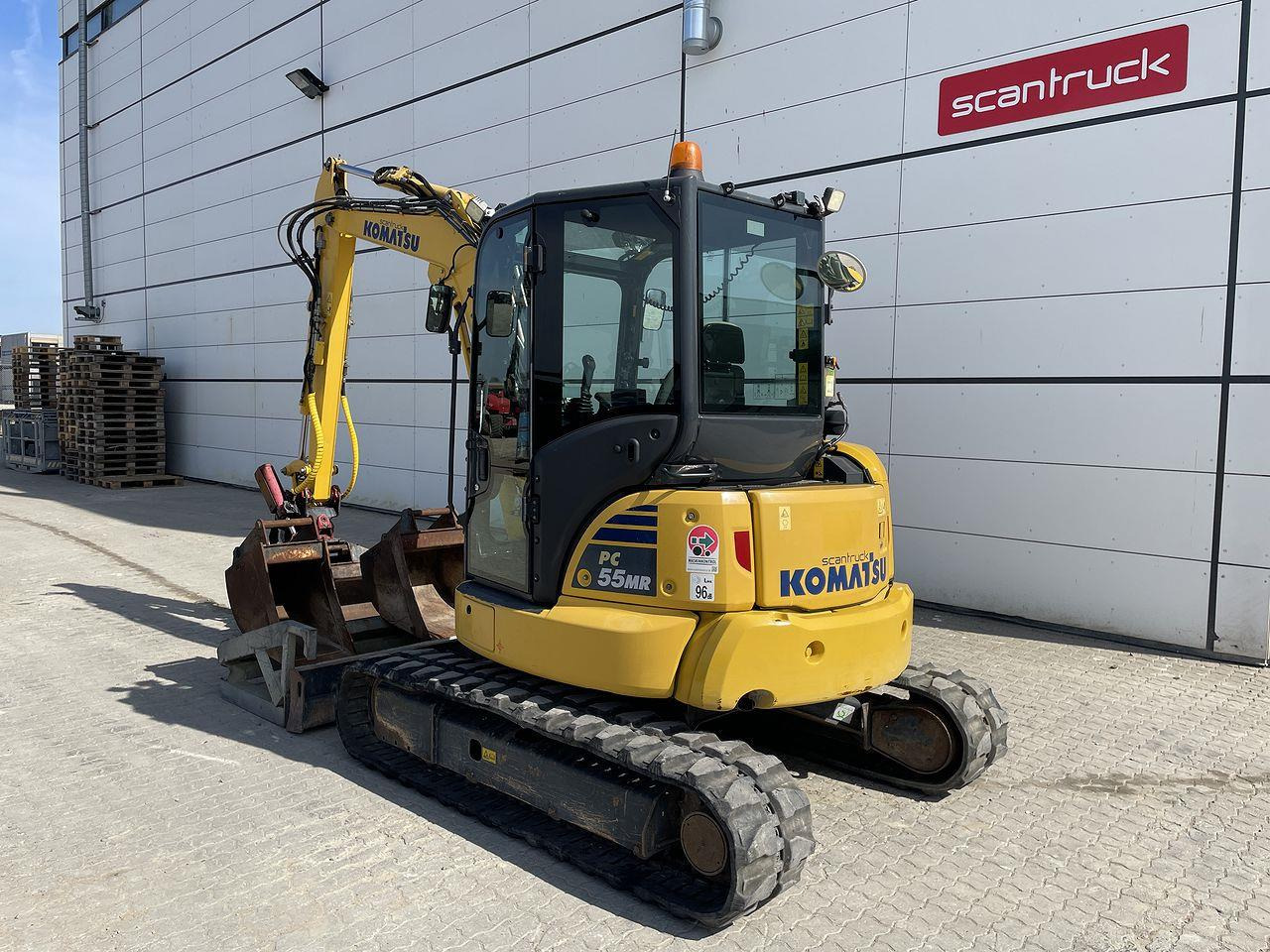Komatsu PC55MR-5 - Minibagger: das Bild 2 Komatsu PC55MR-5 - Minibagger: das Bild 2