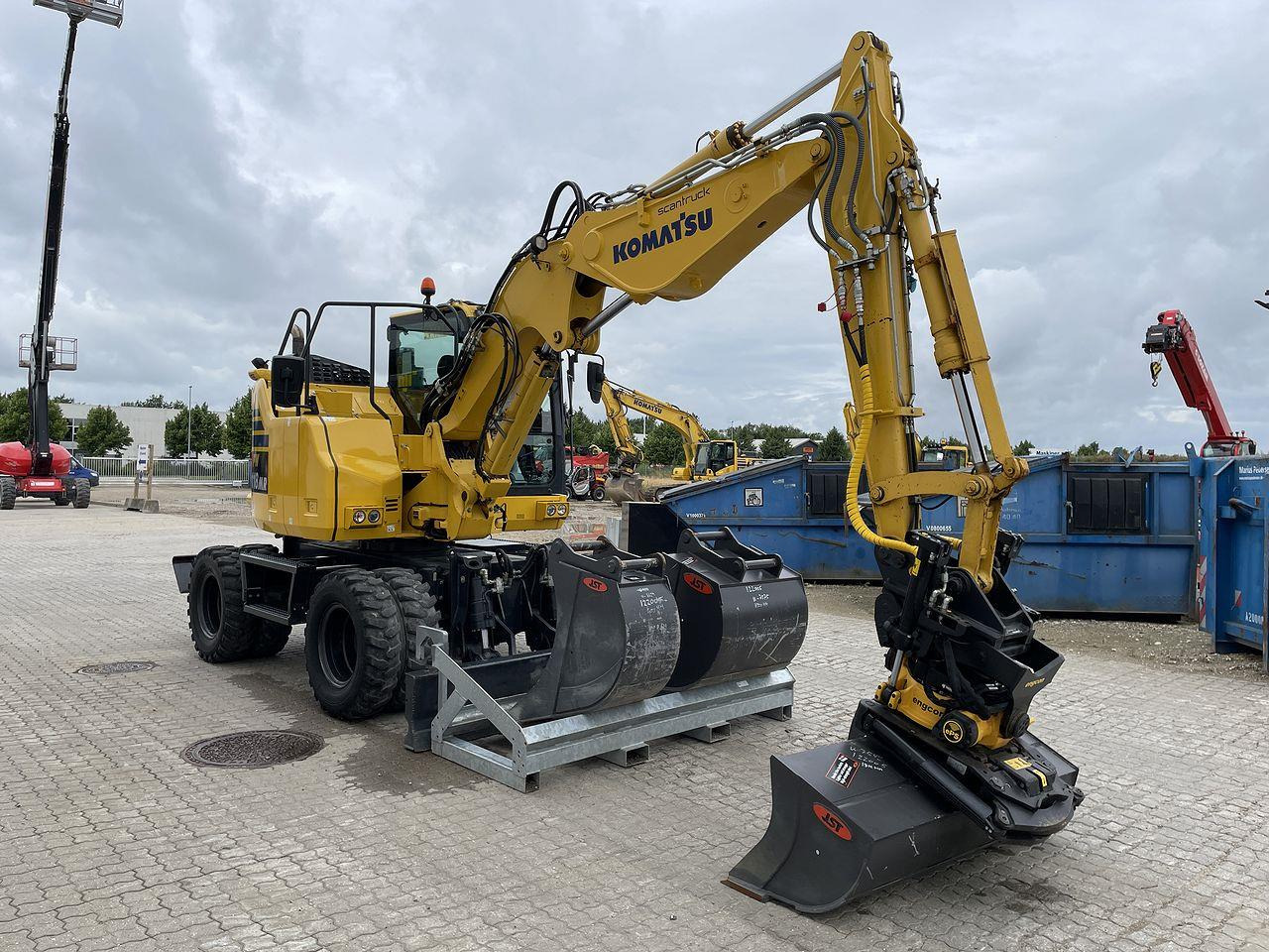 Komatsu PW118MR-11 - Minibagger: das Bild 5 Komatsu PW118MR-11 - Minibagger: das Bild 5