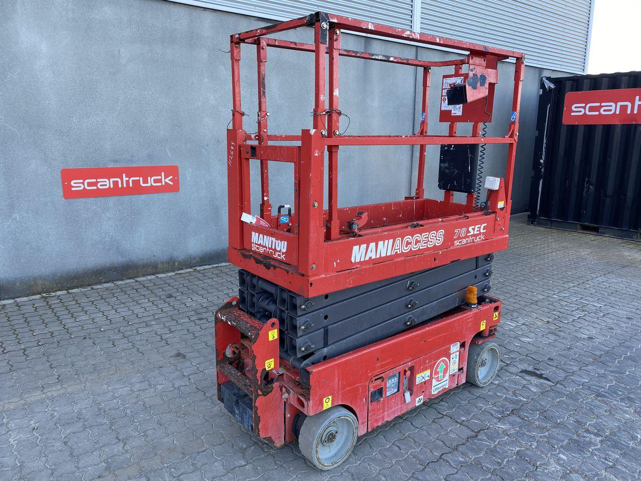 Manitou 78SEC - Scherenbühne: das Bild 1 Manitou 78SEC - Scherenbühne: das Bild 1