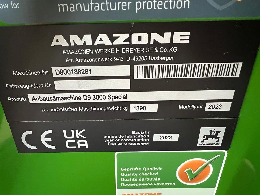 Amazone D9-3000 Special - Sämaschine: das Bild 5 Amazone D9-3000 Special - Sämaschine: das Bild 5