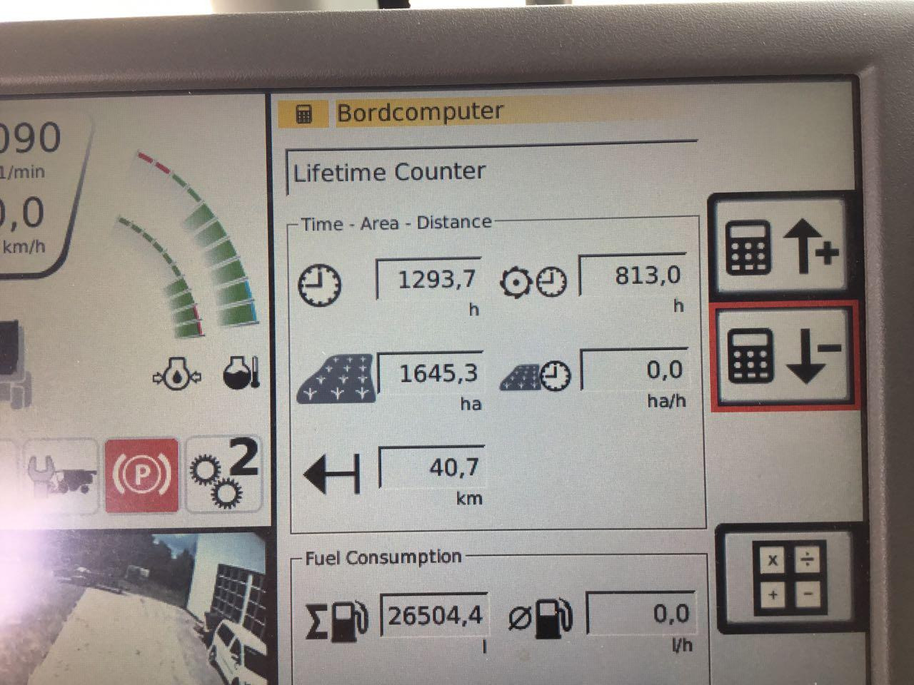 Mähdrescher Fendt 6335 C: das Bild 8